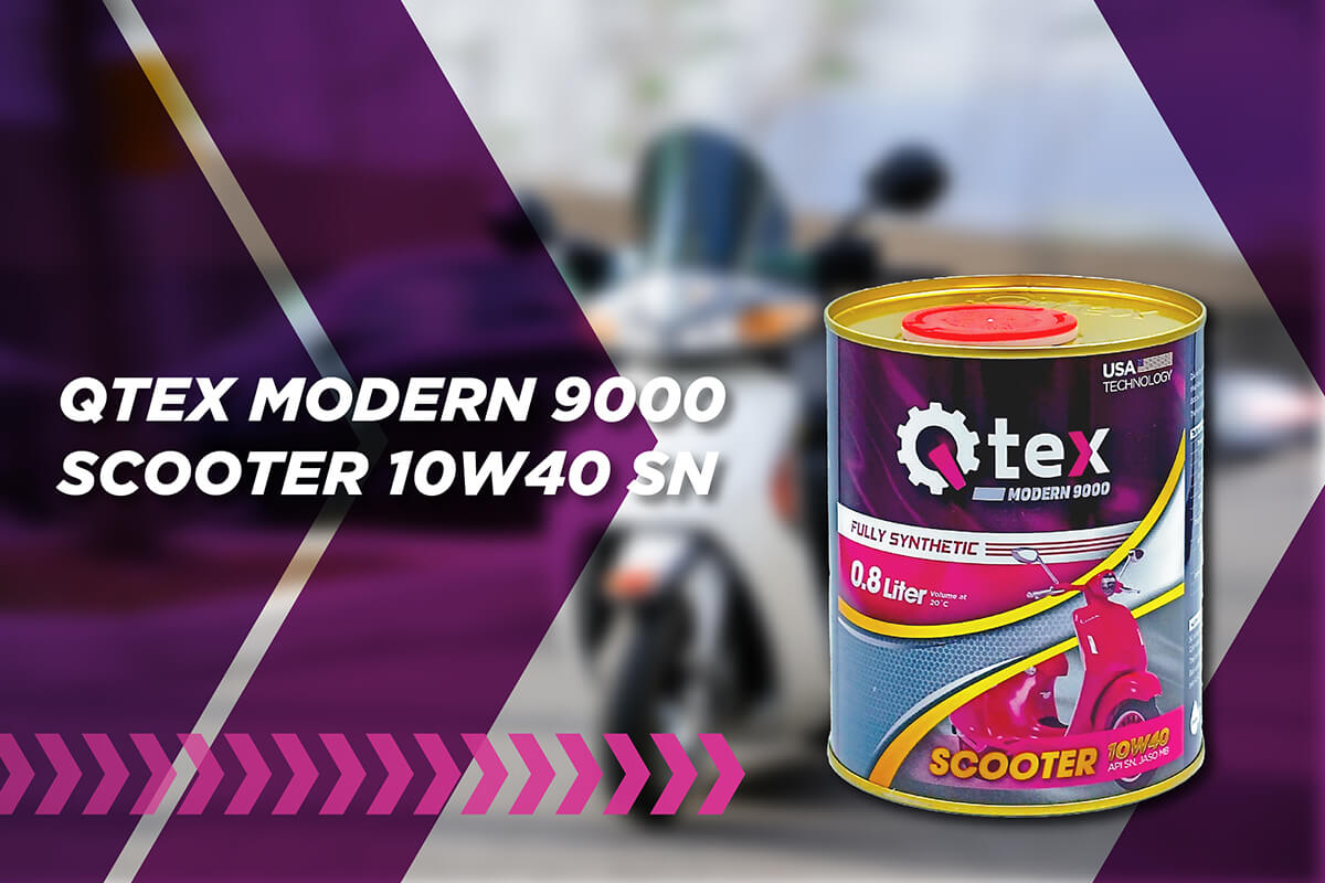 Nhớt Qtex Modern 9000 Scooter 10W40 SN