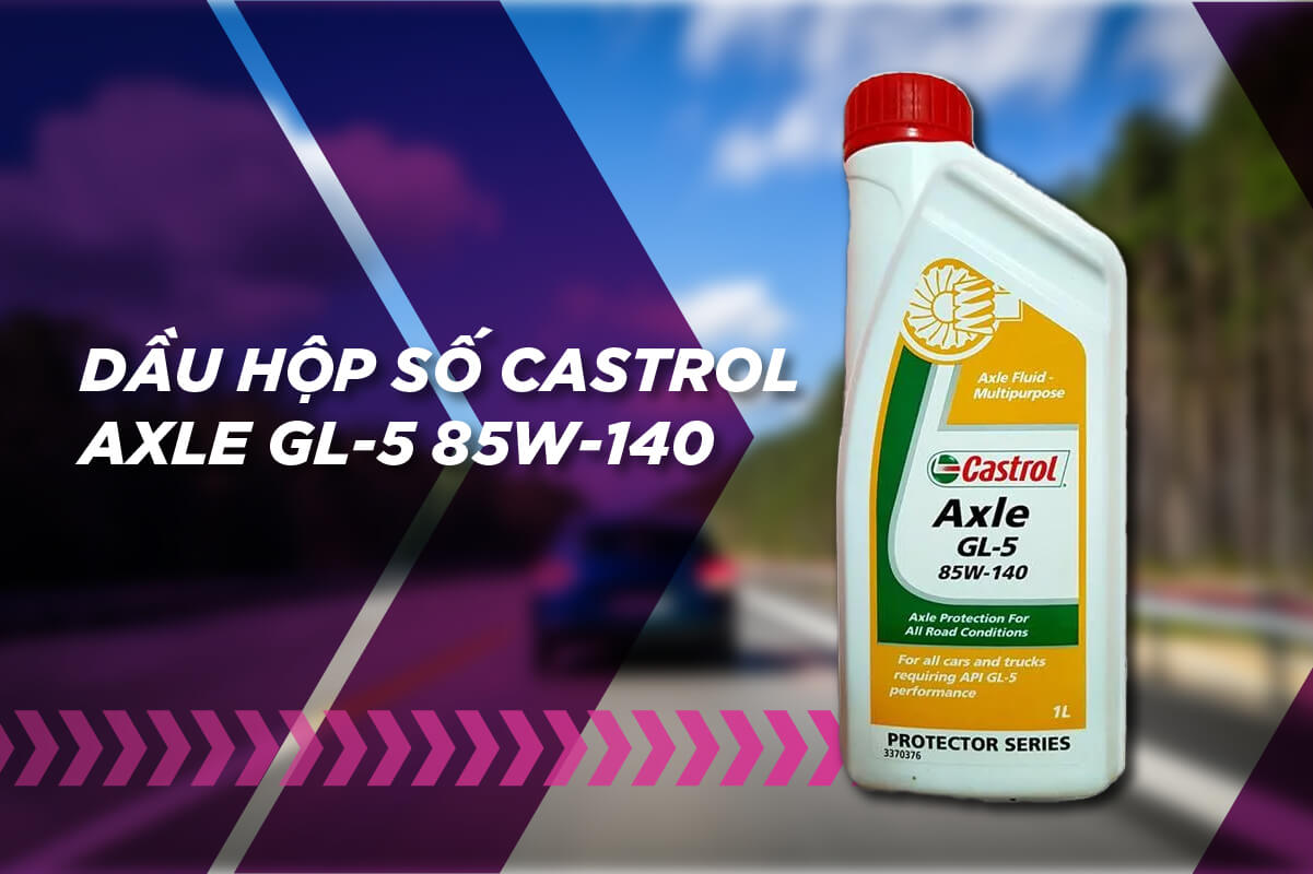 Nhớt hộp số 80w-90 Castrol Axle GL5