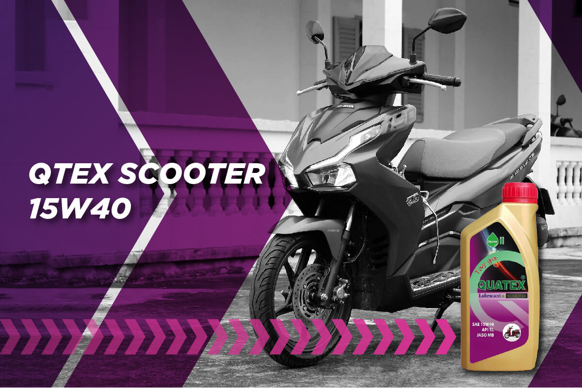 Qtex Scooter 15W40 SL MB